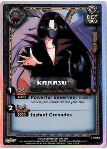 Yu Yu Hakusho TCG | Karasu (Foil) - Ghost Files ST40 | The Nerd Merchant