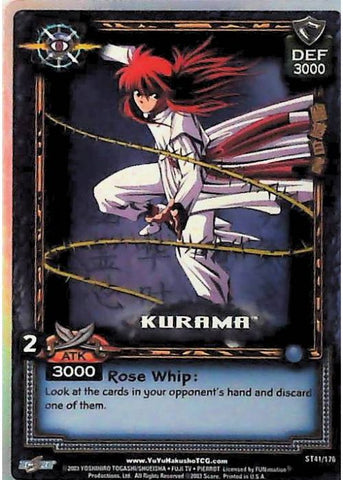 Yu Yu Hakusho TCG | Kurama (Foil) - Ghost Files ST41 | The Nerd Merchant