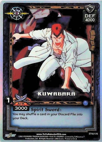 Yu Yu Hakusho TCG | Kuwabara (Foil) - Ghost Files ST42 | The Nerd Merchant