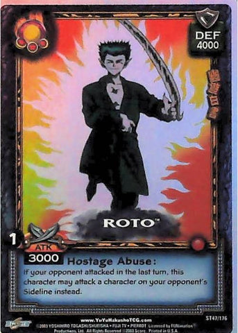 Yu Yu Hakusho TCG | Roto (Foil) - Ghost Files ST47 | The Nerd Merchant