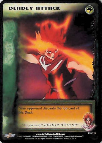Yu Yu Hakusho TCG | Deadly Attack - Ghost Files C55 | The Nerd Merchant