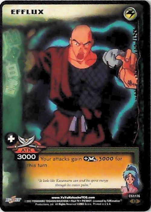Yu Yu Hakusho TCG | Efflux - Ghost Files C57 | The Nerd Merchant