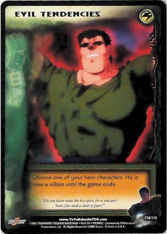 Yu Yu Hakusho TCG | Evil Tendencies - Ghost Files C58 | The Nerd Merchant