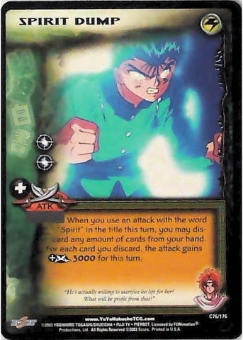 Yu Yu Hakusho TCG | Spirit Dump - Ghost Files C76 | The Nerd Merchant