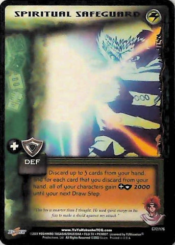 Yu Yu Hakusho TCG | Spiritual Safeguard - Ghost Files C77 | The Nerd Merchant