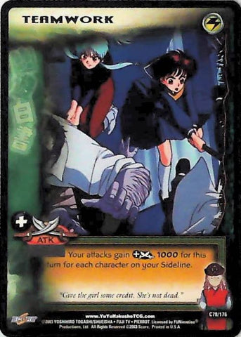 Yu Yu Hakusho TCG | Teamwork - Ghost Files C78 | The Nerd Merchant