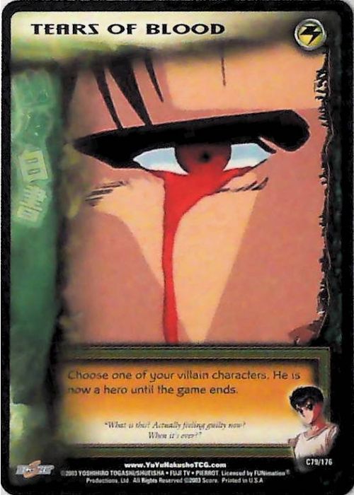 Yu Yu Hakusho TCG | Tears of Blood - Ghost Files C79 | The Nerd Merchant