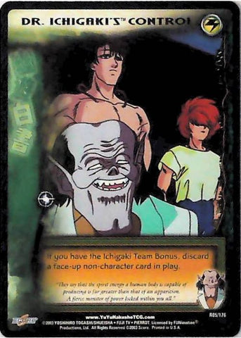Yu Yu Hakusho TCG | Dr. Ichigaki's Control - Ghost Files R85 | The Nerd Merchant