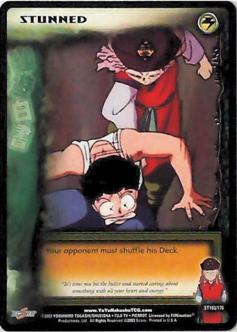 Yu Yu Hakusho TCG | Stunned - Ghost Files ST103 | The Nerd Merchant