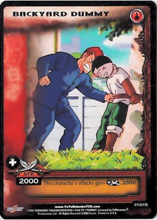 Yu Yu Hakusho TCG | Backyard Dummy - Ghost Files C113 | The Nerd Merchant
