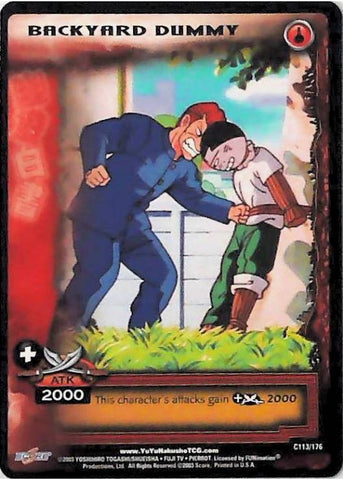 Yu Yu Hakusho TCG | Backyard Dummy - Ghost Files C113 | The Nerd Merchant