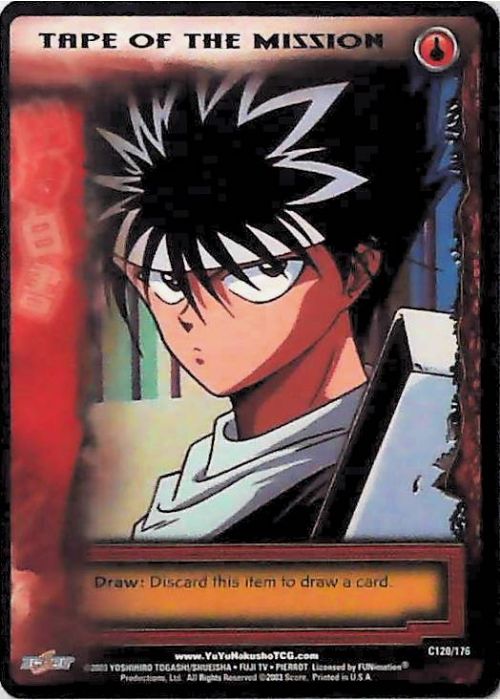 Yu Yu Hakusho TCG | Tape of the Mission - Ghost Files C120 | The Nerd Merchant