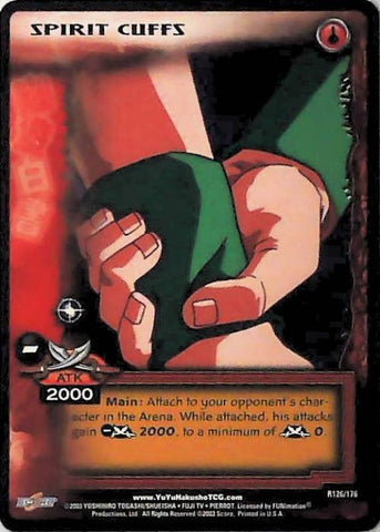 Yu Yu Hakusho TCG | Spirit Cuffs - Ghost Files R126 | The Nerd Merchant