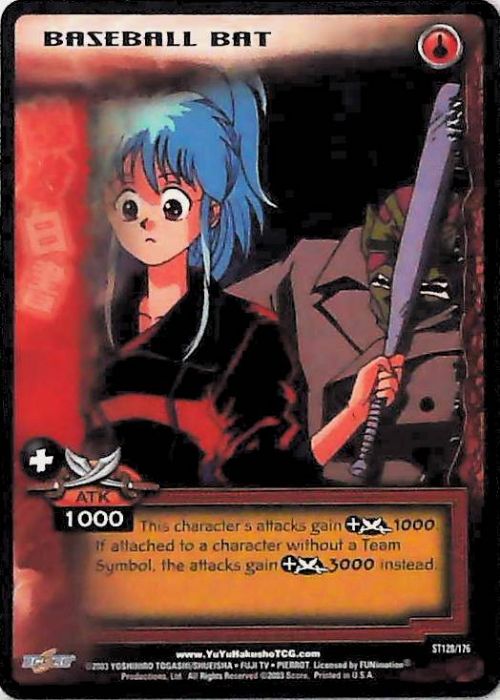 Yu Yu Hakusho TCG | Baseball Bat - Ghost Files ST128 | The Nerd Merchant