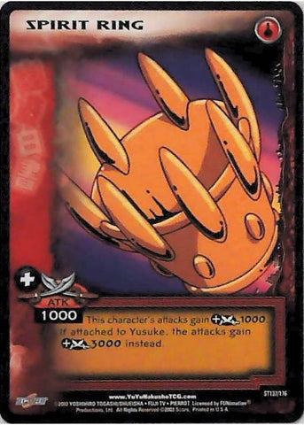 Yu Yu Hakusho TCG | Spirit Ring - Ghost Files ST137 | The Nerd Merchant