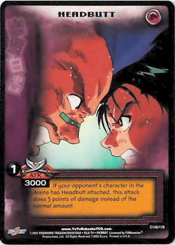 Yu Yu Hakusho TCG | Headbutt - Ghost Files C146 | The Nerd Merchant