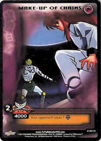 Yu Yu Hakusho TCG | Make-up of Chains - Ghost Files C149 | The Nerd Merchant