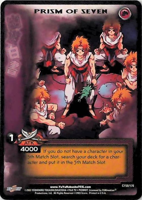 Yu Yu Hakusho TCG | Prism of Seven - Ghost Files C150 | The Nerd Merchant