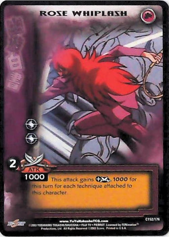 Yu Yu Hakusho TCG | Rose Whiplash - Ghost Files C152 | The Nerd Merchant