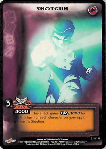 Yu Yu Hakusho TCG | Shotgun - Ghost Files C153 | The Nerd Merchant