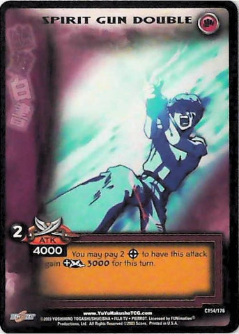 Yu Yu Hakusho TCG | Spirit Gun Double - Ghost Files C154 | The Nerd Merchant