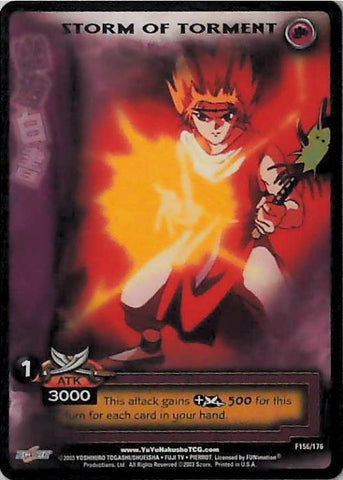 Yu Yu Hakusho TCG | Storm of Torment - Ghost Files F156 | The Nerd Merchant