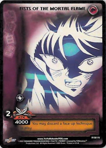 Yu Yu Hakusho TCG | Fists of the Mortal Flame - Ghost Files R158 | The Nerd Merchant