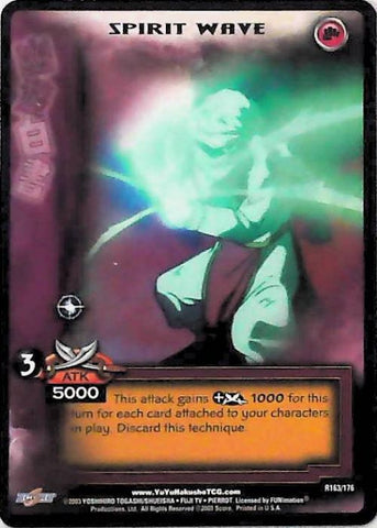 Yu Yu Hakusho TCG | Spirit Wave - Ghost Files R163 | The Nerd Merchant