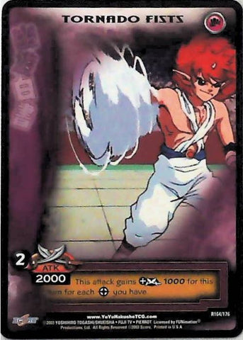 Yu Yu Hakusho TCG | Tornado Fists - Ghost Files R164 | The Nerd Merchant