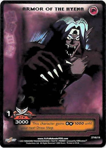 Yu Yu Hakusho TCG | Armor of the Hyena - Ghost Files ST165 | The Nerd Merchant