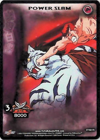 Yu Yu Hakusho TCG | Power Slam - Ghost Files ST166 | The Nerd Merchant