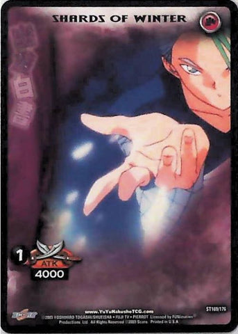Yu Yu Hakusho TCG | Shards of Winter - Ghost Files ST169 | The Nerd Merchant