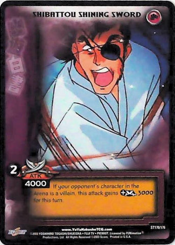 Yu Yu Hakusho TCG | Shibattou Shining Sword - Ghost Files ST170 | The Nerd Merchant