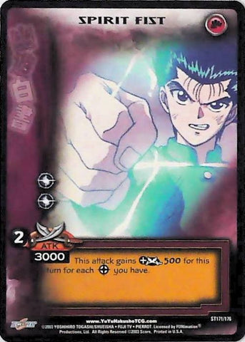 Yu Yu Hakusho TCG | Spirit Fist - Ghost Files ST171 | The Nerd Merchant