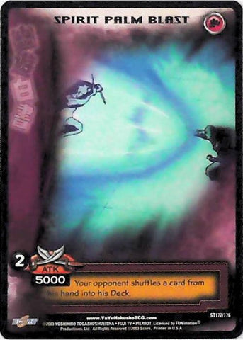 Yu Yu Hakusho TCG | Spirit Palm Blast - Ghost Files ST172 | The Nerd Merchant