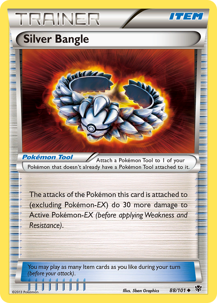 Pokemon | Silver Bangle (88/101) [Black & White: Plasma Blast] | The Nerd Merchant