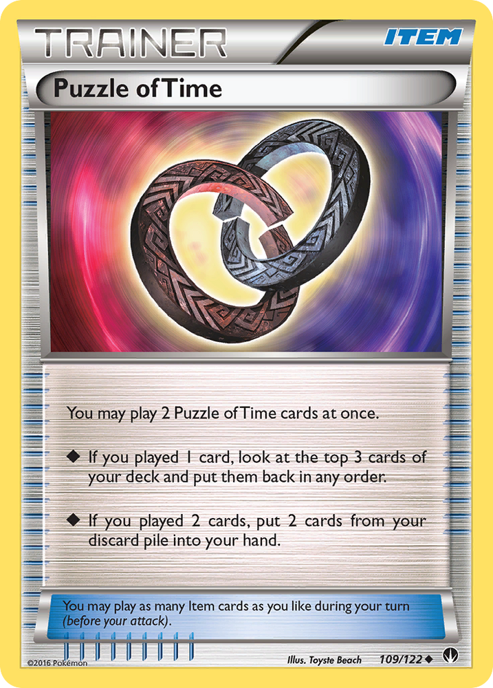 Pokemon | Puzzle of Time (109/122) [XY: BREAKpoint] | The Nerd Merchant