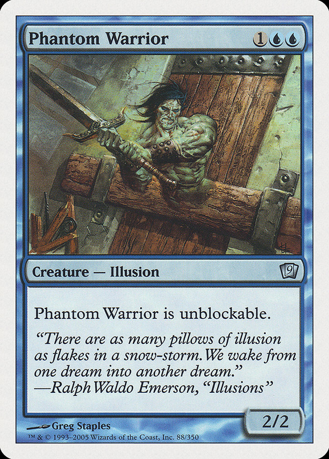 Magic | Phantom Warrior [Ninth Edition] | The Nerd Merchant