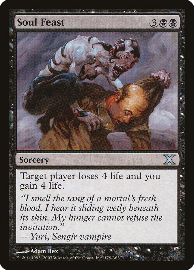 Magic | Soul Feast [Tenth Edition] | The Nerd Merchant