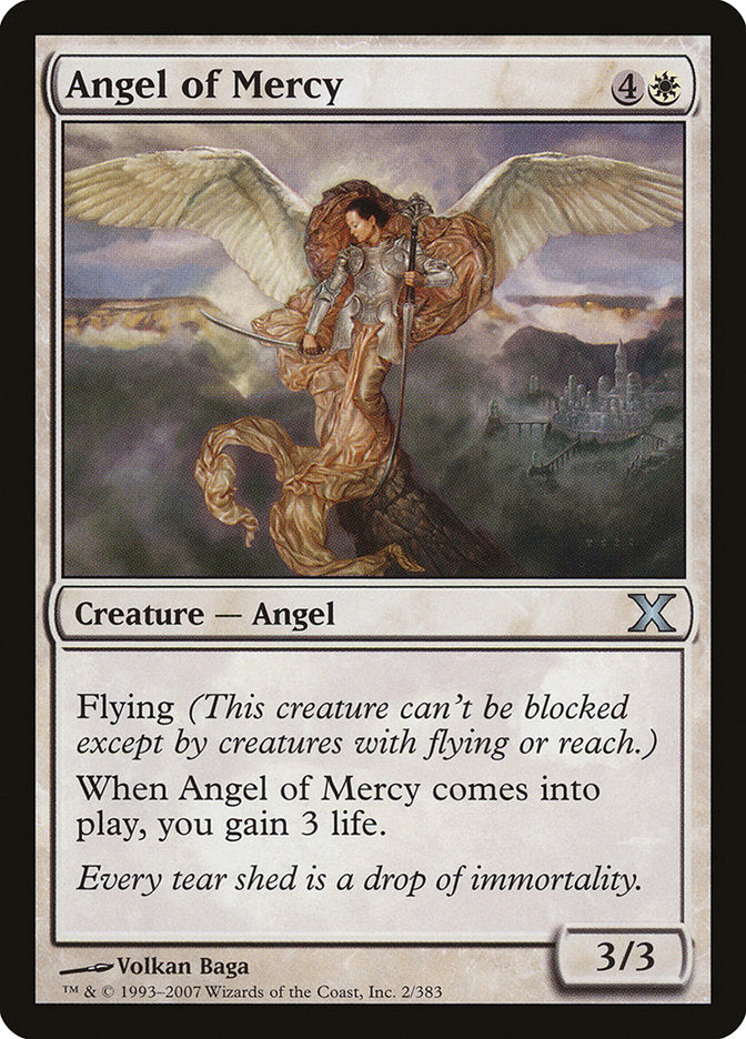 Magic | Angel of Mercy [Tenth Edition] | The Nerd Merchant