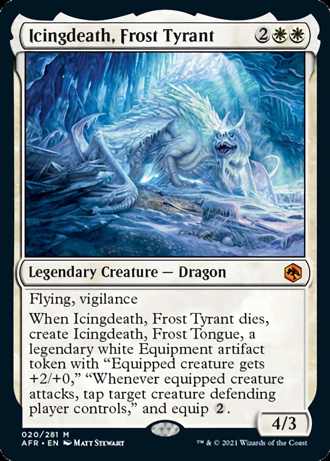 Magic | Icingdeath, Frost Tyrant [Dungeons & Dragons: Adventures in the Forgotten Realms] | The Nerd Merchant