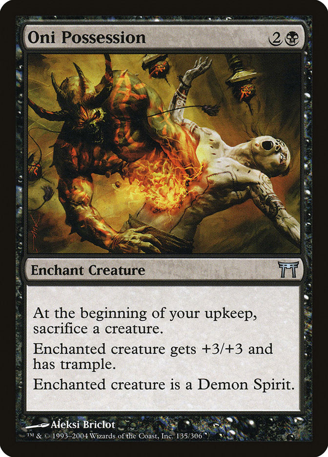 Magic | Oni Possession [Champions of Kamigawa] | The Nerd Merchant