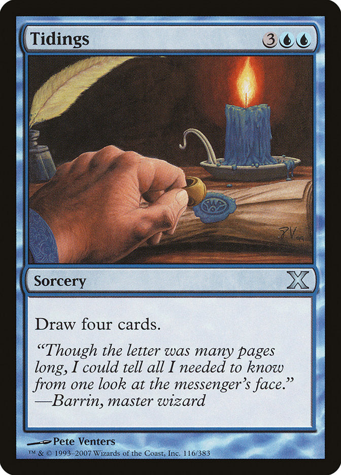 Magic | Tidings [Tenth Edition] | The Nerd Merchant