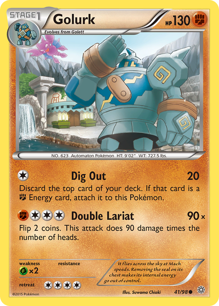 Pokemon | Golurk (41/98) [XY: Ancient Origins] | The Nerd Merchant