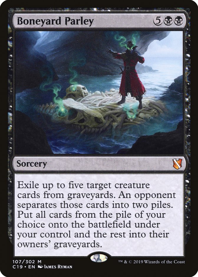 Magic | Boneyard Parley [Commander 2019] | The Nerd Merchant