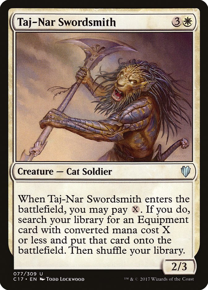 Magic | Taj-Nar Swordsmith [Commander 2017] | The Nerd Merchant