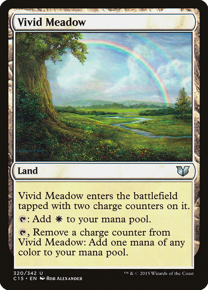 Magic | Vivid Meadow [Commander 2015] | The Nerd Merchant