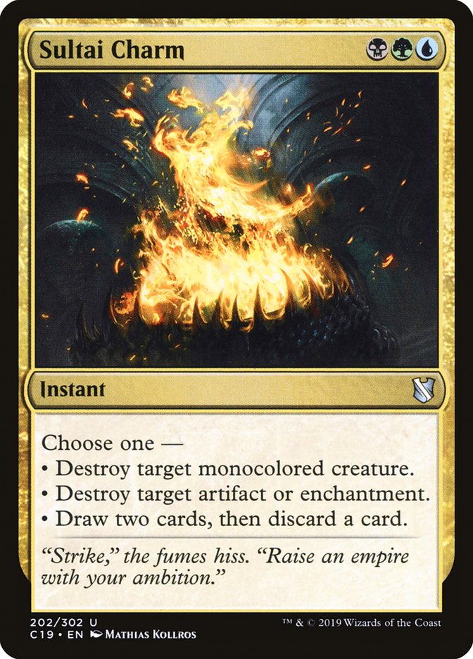 Magic | Sultai Charm [Commander 2019] | The Nerd Merchant