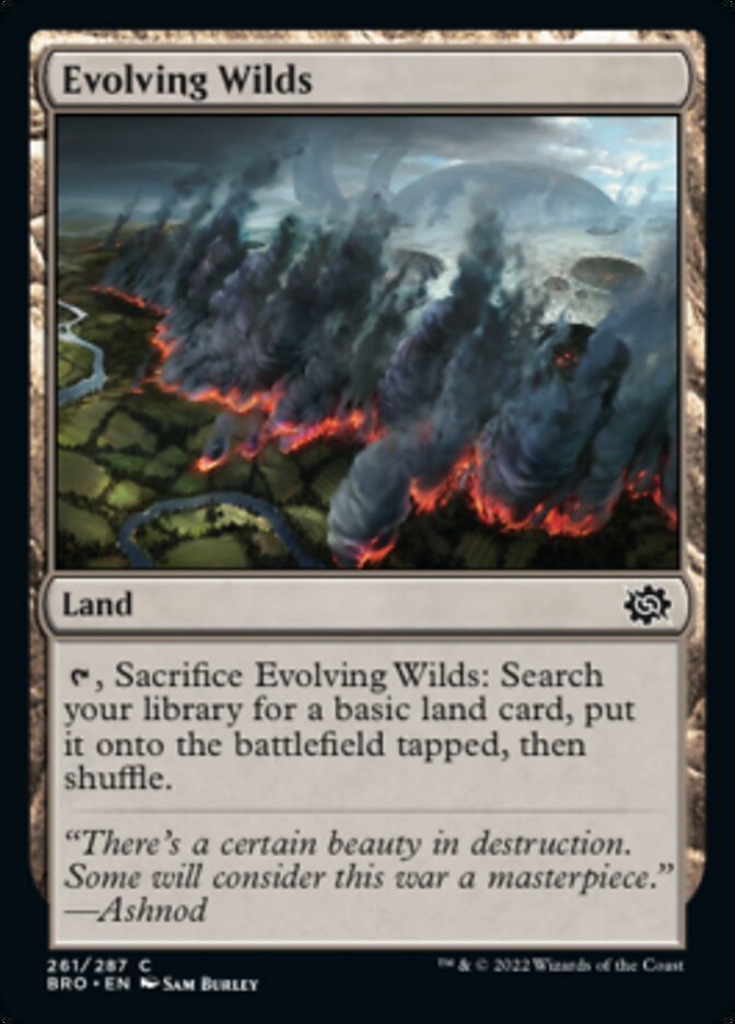 Magic | Evolving Wilds [The Brothers' War] | The Nerd Merchant