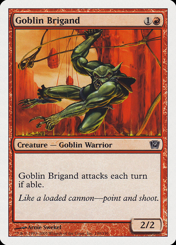 Magic | Goblin Brigand [Ninth Edition] | The Nerd Merchant